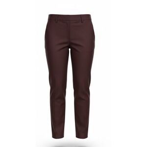 Mondetta Women's Brown High Rise Lined Tailored Pants Size 4 new